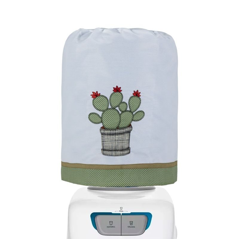 Capa de Galão 20lt Cozinha Bordadas Com Barrado Em Tricoline Práticas em Oferta na Shopee