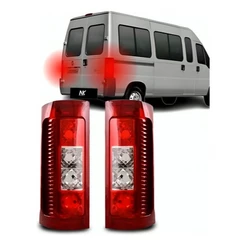 Par/Un Lanterna Traseira Ducato 2005 2006 2007 2008 2009 2010 2011 2012 2013 2014 2015 2016 2017 Fumê Claro