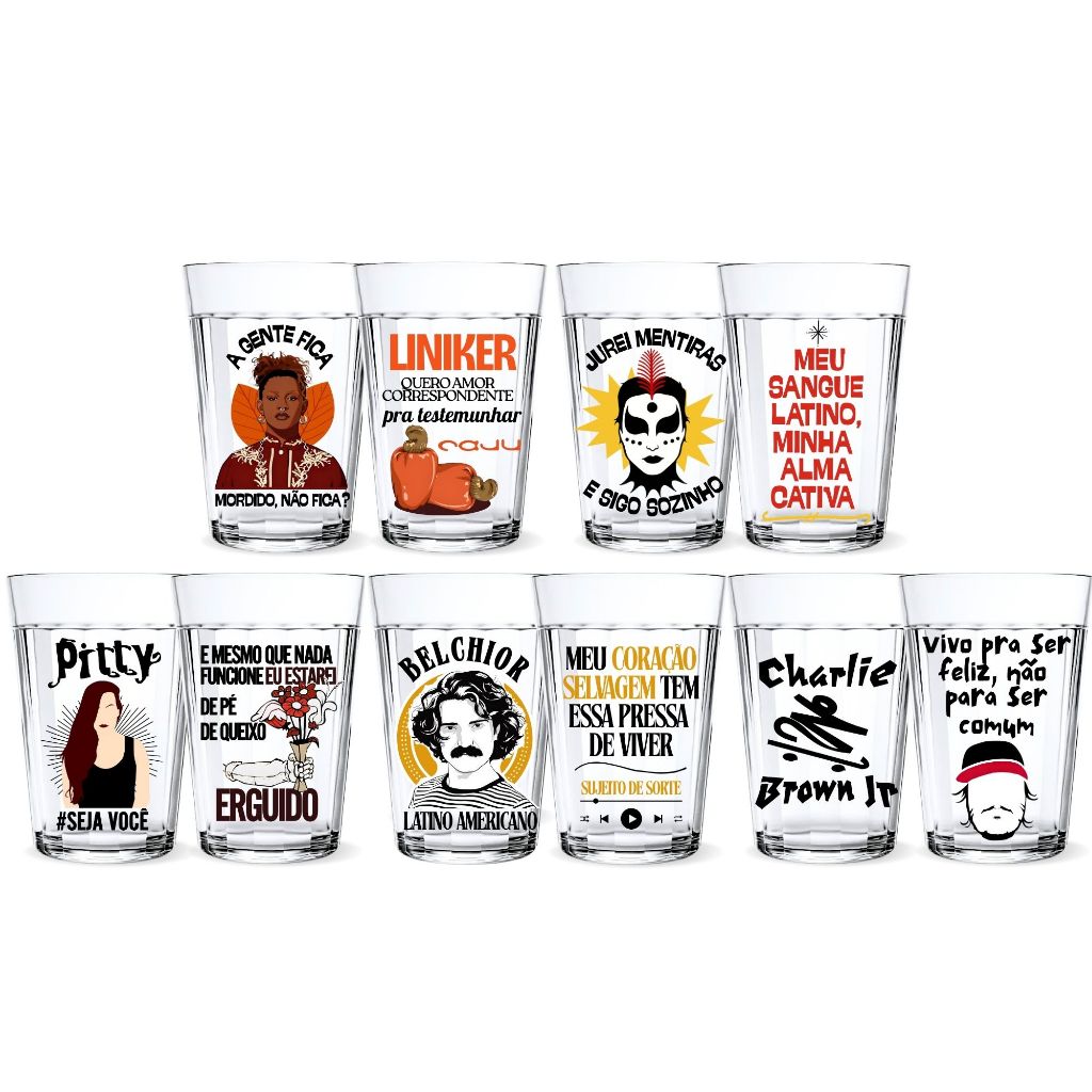 2 Copos Americanos Rock Nacional Pitty Charlie Brown Ney Matogrosso Liniker Belchior