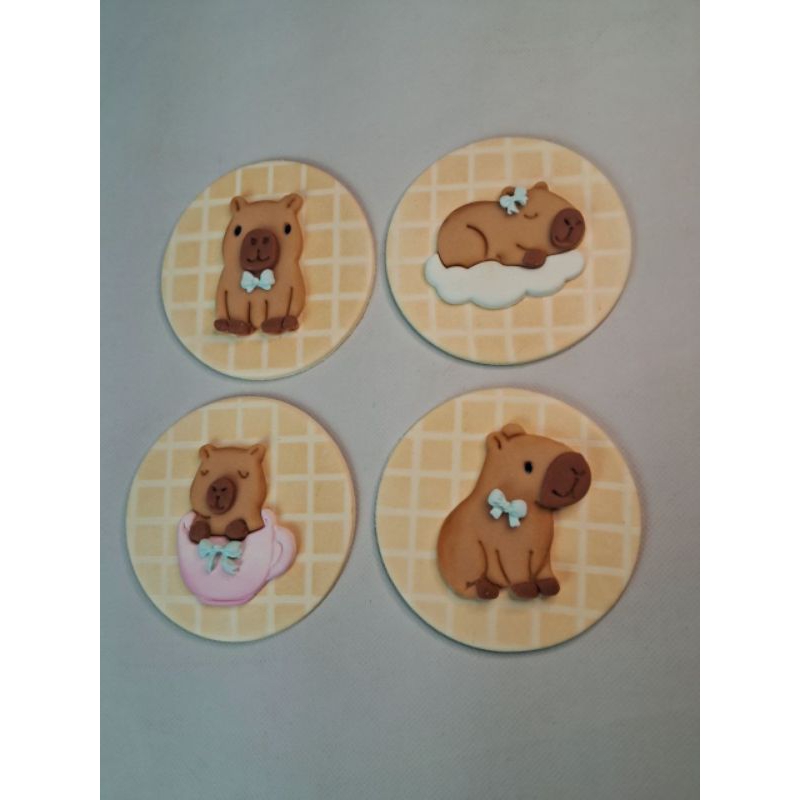 kit Cortadores Capivara 5cm para pasta americana em Oferta na Shopee