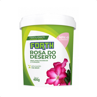 Adubo Fertilizante Forth Rosa Do Deserto Crescimento Floração NPK+ em Oferta na Shopee