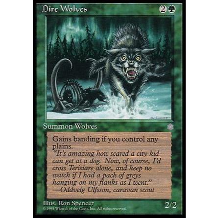 Lobos Horrendos (Lobo) - Magic The Gathering