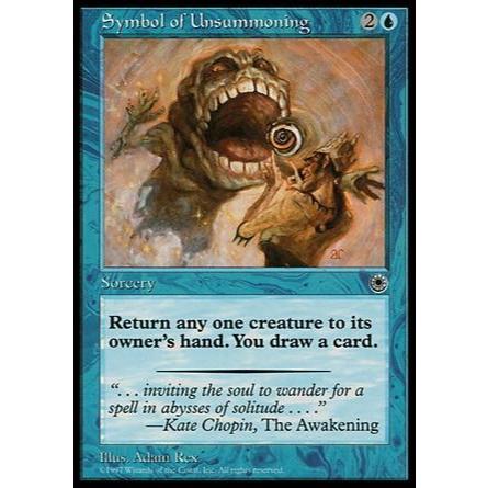 Symbol of Unsummoning - Magic The Gathering