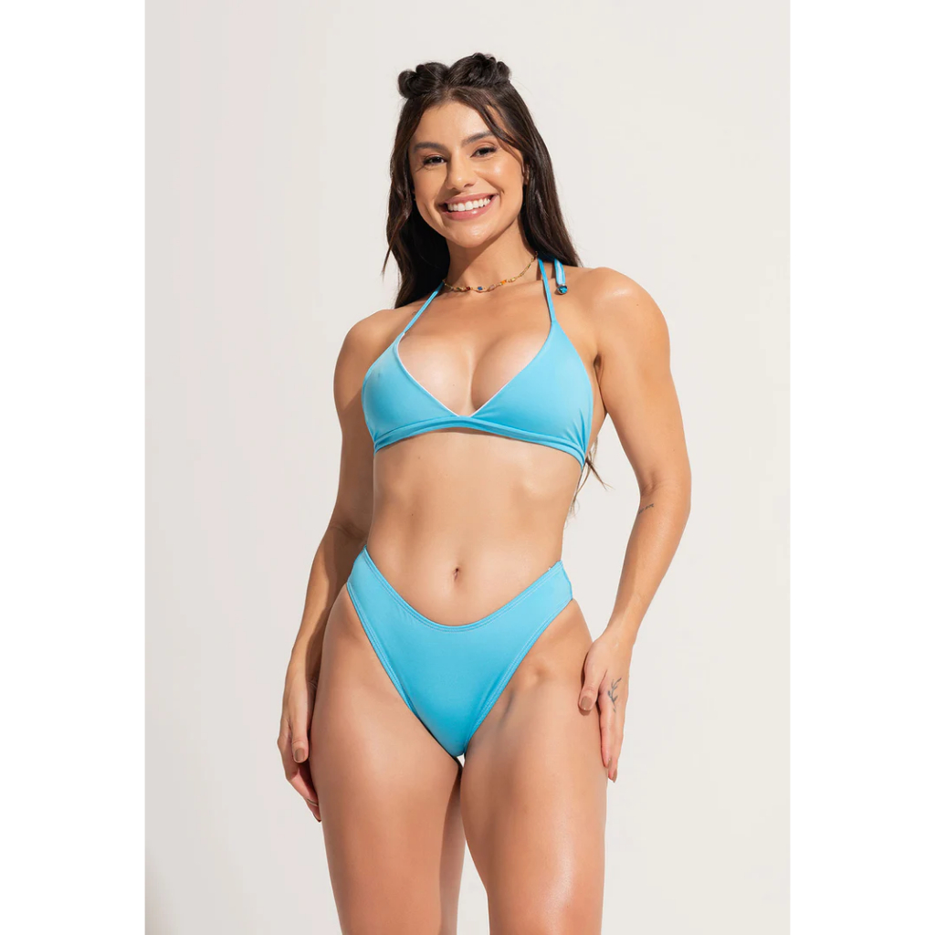 Biquíni Feminino Asa Delta Cintura Alta Fio Dental Mvb Modas em Oferta na Shopee