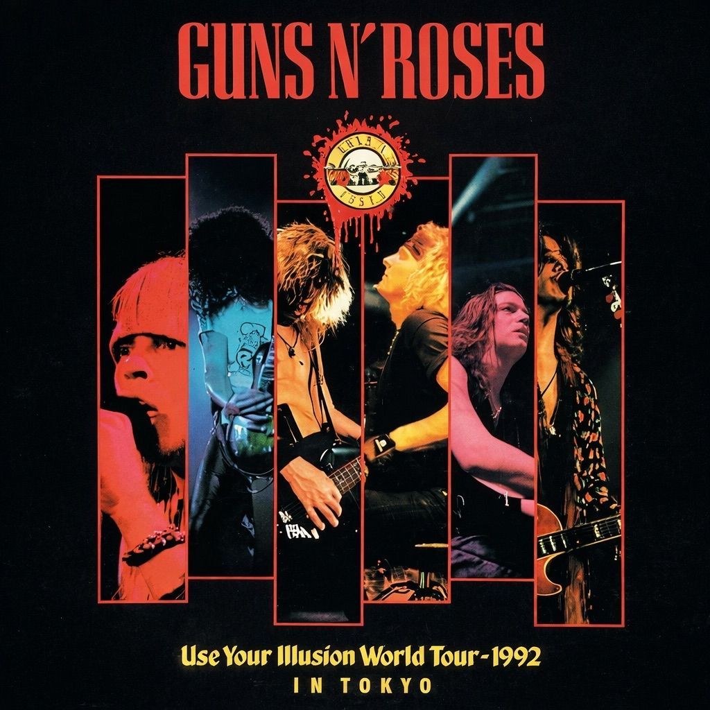 CD Guns N' Roses - World Tour 1992 IN TOKIO  *FAN-MADE*