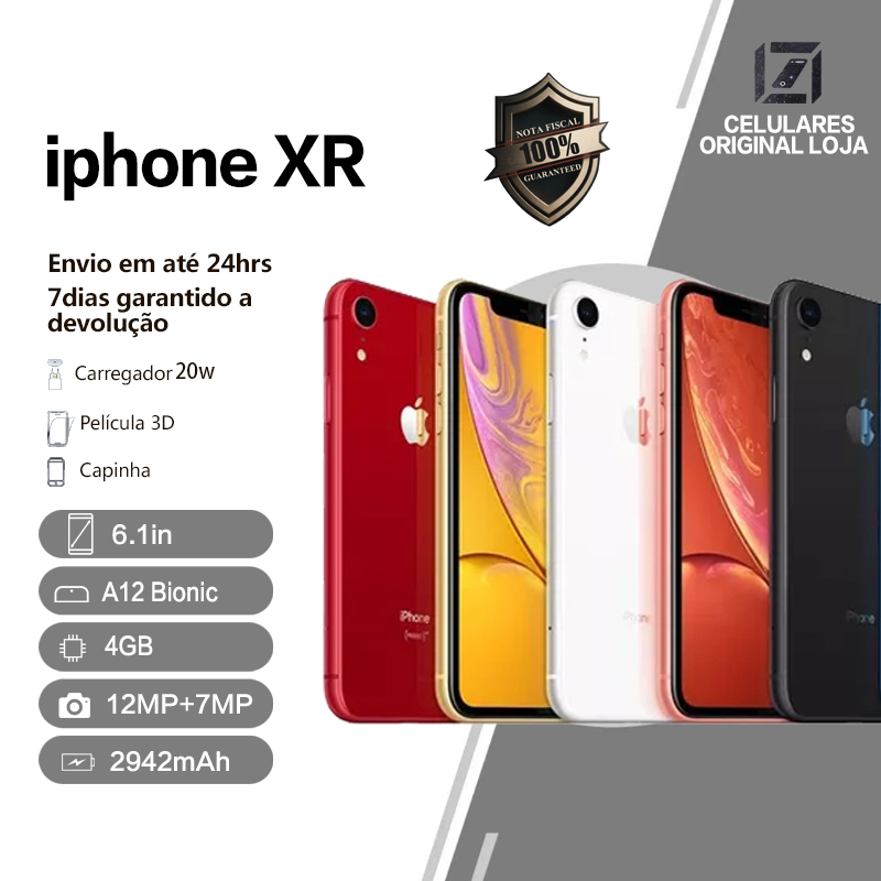 Celular iPhone XR 64/128GB ORIGINAL VITRINE