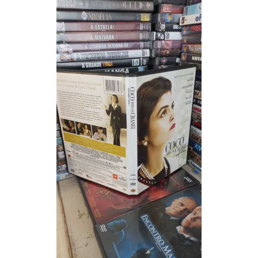 Dvd - Coco Antes De Chanel - Anne Fontaine - Impecavel Novo