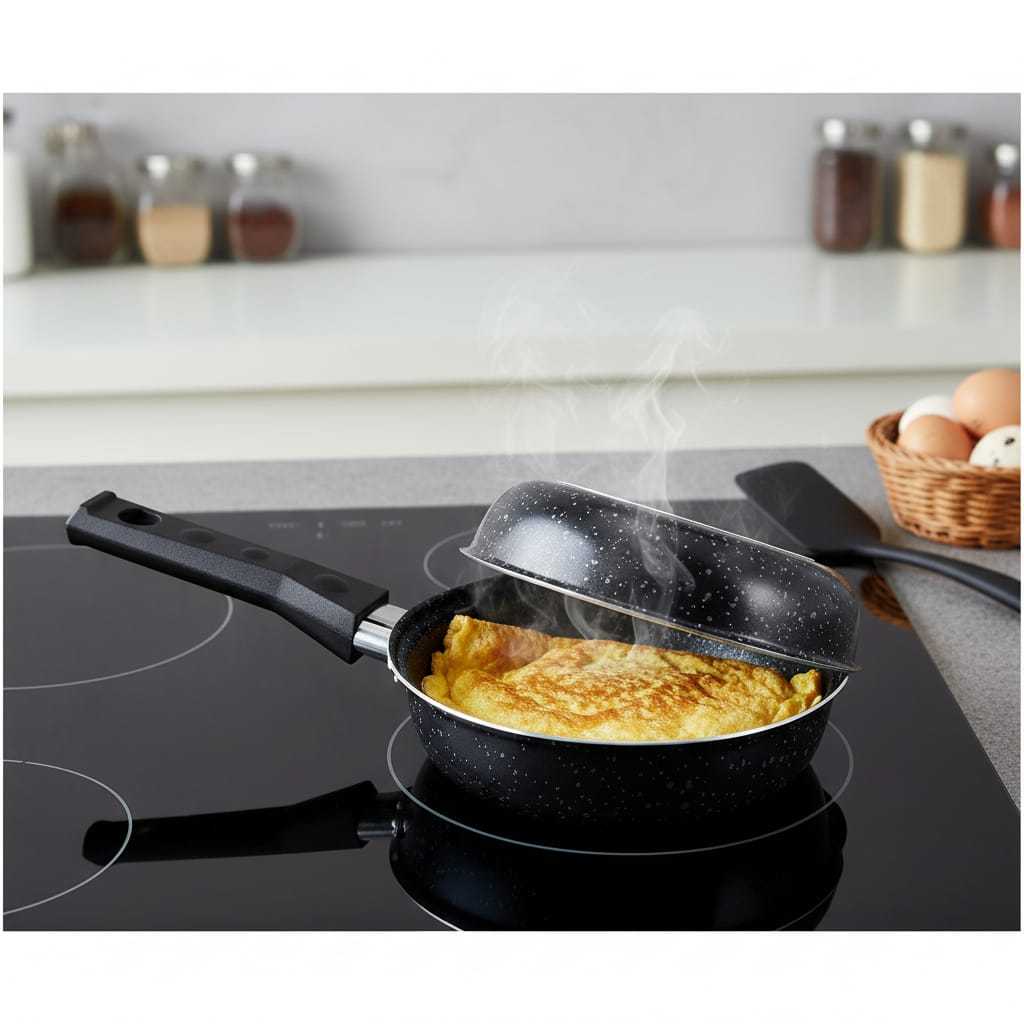 Frigideira Omeleteira 14 Cm Antiaderente Batata Rosti Mini Hamburgueira Teflon em Oferta na Shopee