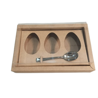 Caixa para 3 Ovos De Colher  50g - 10 Unidade em Oferta na Shopee