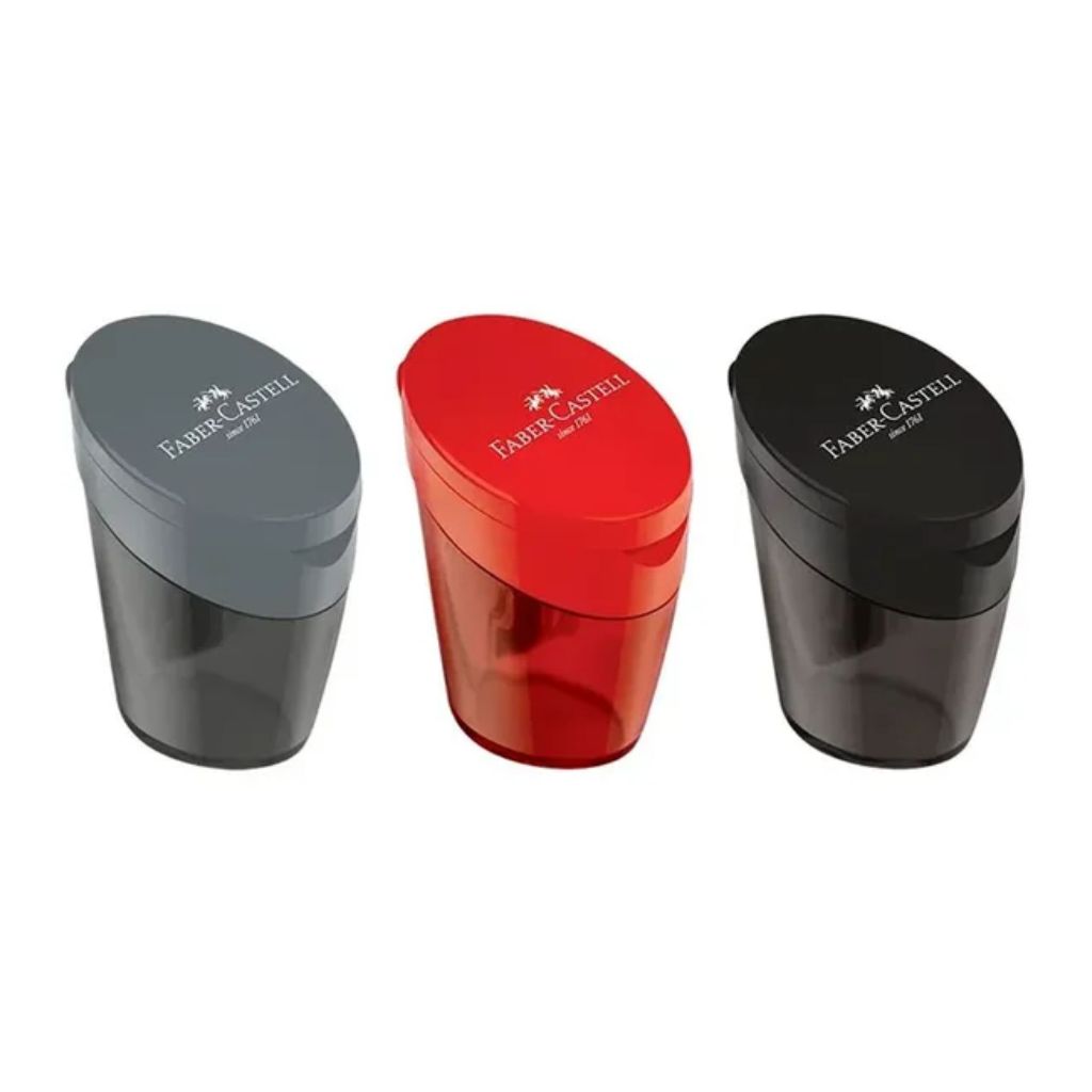 Apontador com Depósito Elipse - Faber-Castell em Oferta na Shopee