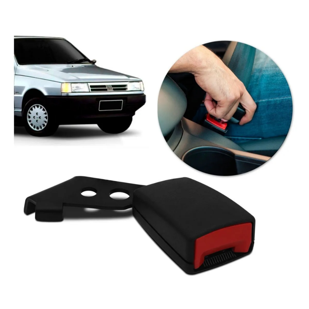 FECHO HASTE TRAVA ENGATE CINTO SEGURANÇA UNO DIANTEIRO em Oferta na Shopee