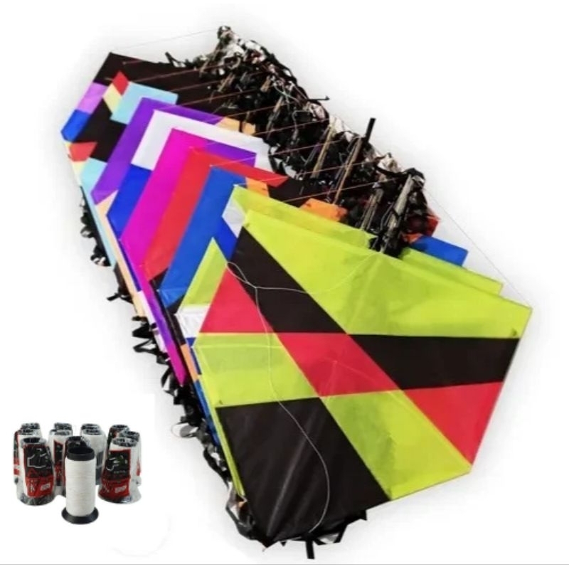 Pipa Come Rato 45cm Kit 2 Unidades com Cabresto e Rabiola + 1 Linha 100 Jardas em Oferta na Shopee