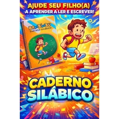Caderno Silábico (Silabas) Completo A–Z | Alfabetização Infantil Cheio de Exercícios