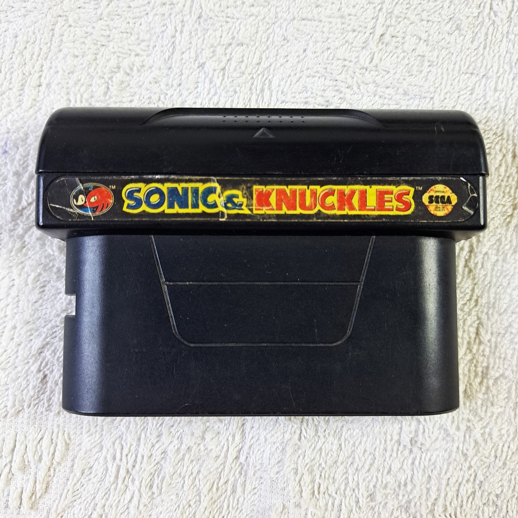 Sonic and Knuckles Original Mega Drive - Tectoy Nacional;