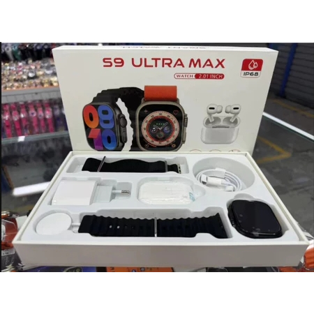 Smartwatch S9 Ultra Max 2.01'' com Fone