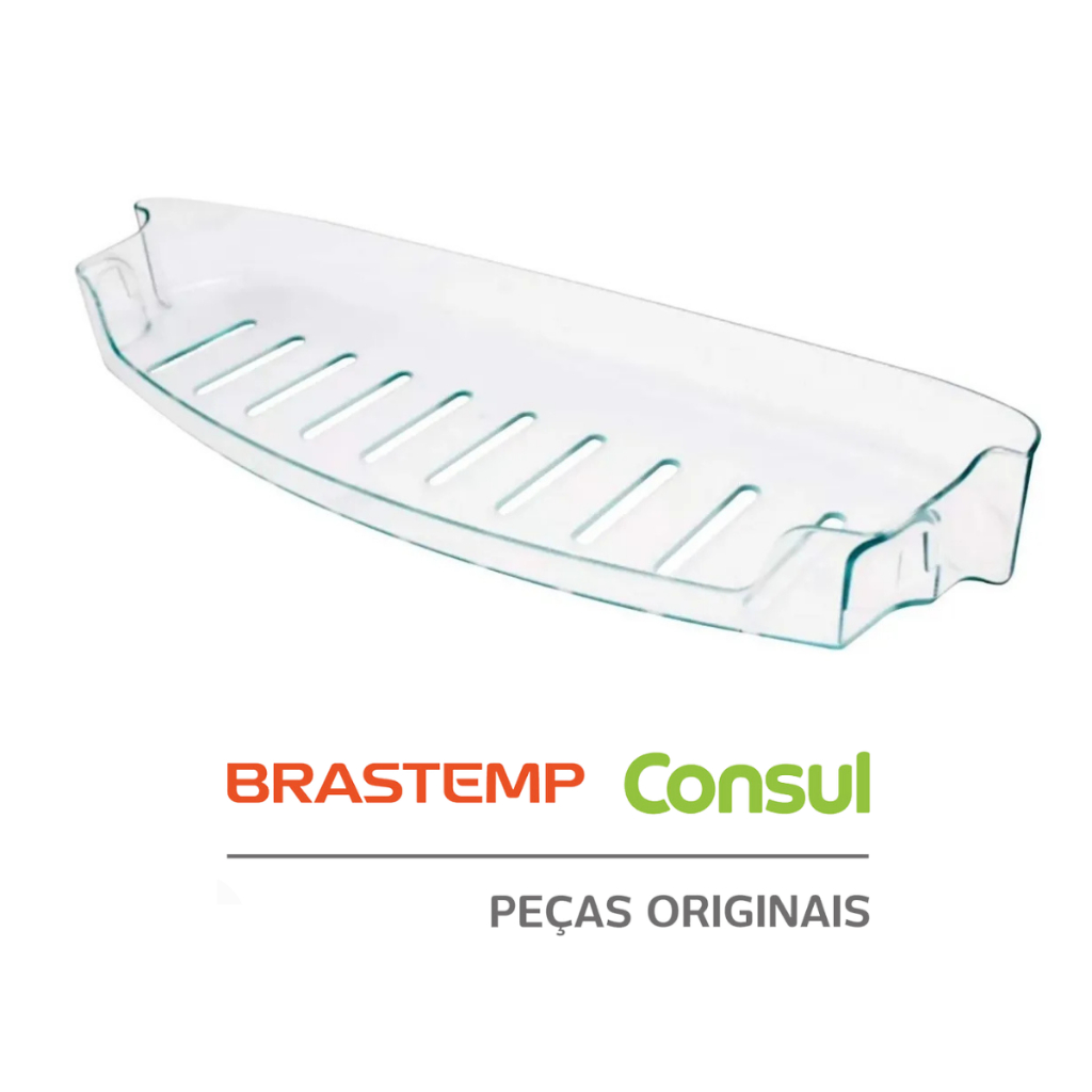 Prateleira Porta Geladeira Consul Crc28 Crp28 W10423219 Original