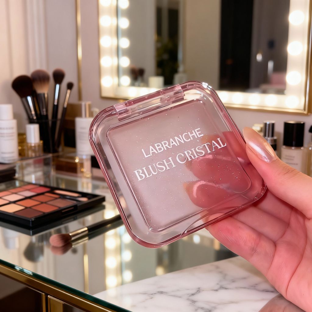 Blush Transparente Mágico Maquiagem Em Alta Textura Leve e Brilhante para Pele Natural