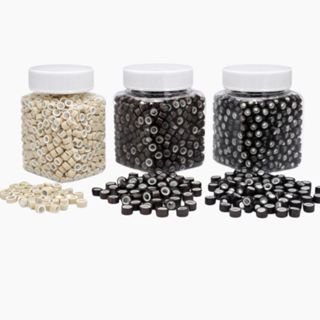 Microlink 1000 Unid Revestido Com Silicone Megahair P/cabelos em Oferta na Shopee