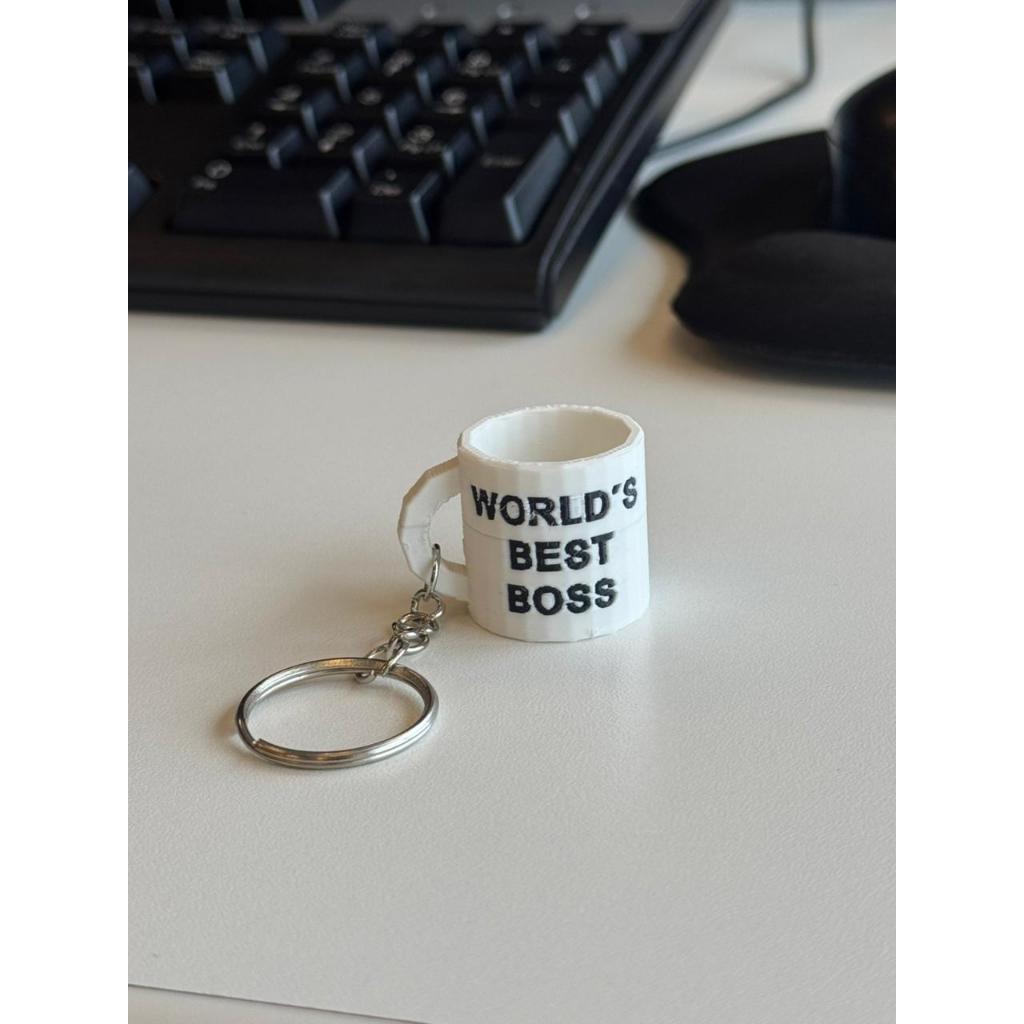 Chaveiro Caneca World’s Best Boss | The Office | Geek