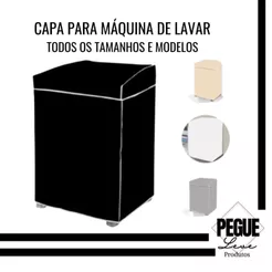 Capa Para Maquina De Lavar Impermeável Todas Marcas E Tamanhos Brastemp Electrolux Consul