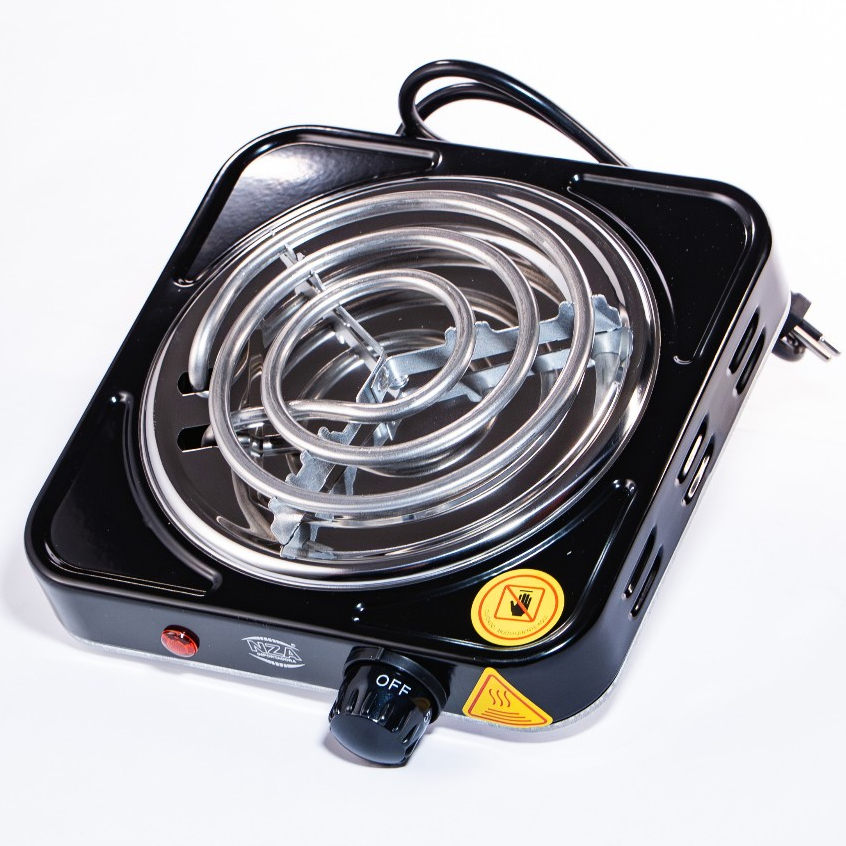 Fogareiro Elétrico 1 Boca 1200 Watts Fogão Cooktop Qualquer Panela 110v e 220v portatil