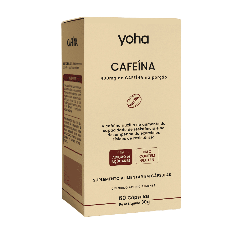 Cafeína 60 Cápsulas em Oferta na Shopee
