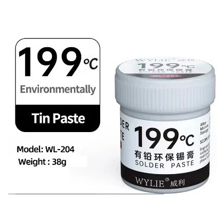 Solda Estanho 199°c Wylie Wl-204 Pasta 40g 204