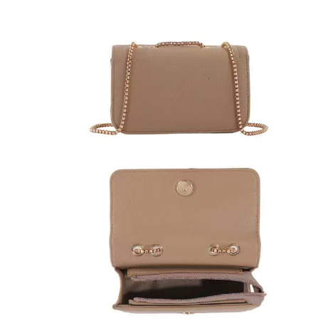 Bolsa Feminina Transversal Couro Sintético Pequena em Oferta na Shopee