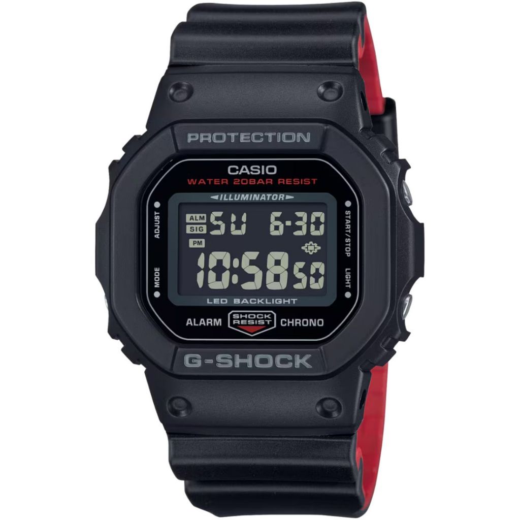 RELÓGIO CASIO G-SHOCK MASCULINO DIGITAL DW-5600UHR-1DR