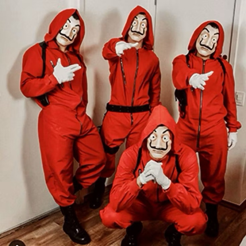 Fantasia Macacão Vermelho La Casa de Papel
