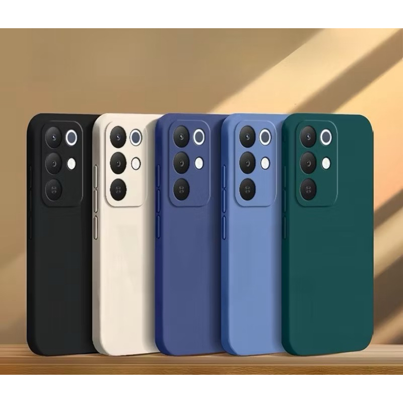 Kit 2X1 Realme C85- Capa Silicone Líquido Aveludada Colorida + Película em Cerâmica 9D em Oferta na Shopee