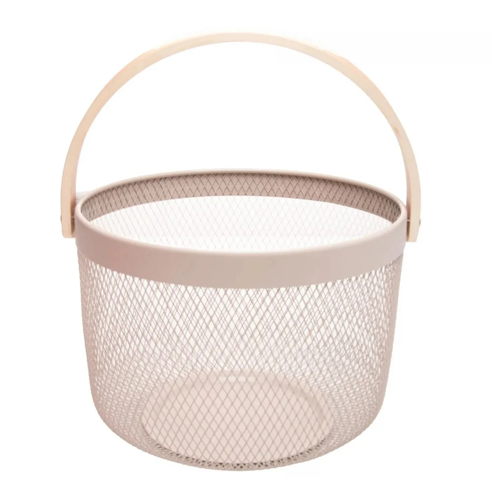 Cesto Organizador Multiuso Frutas Objetos  Alimentos Piquenique em Oferta na Shopee