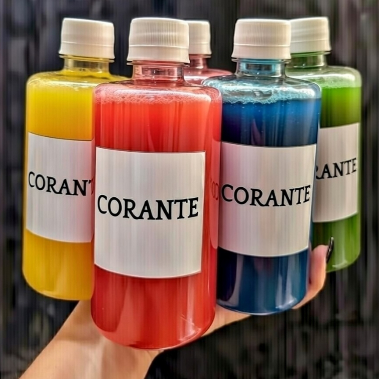 Corante para Sabão, Detergente e Desinfetante 500mL Rende até 400 Litros em Oferta na Shopee