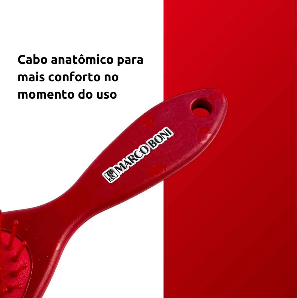 Escova De Cabelo Raquete Oval Profissional Disney Mickey · foto 2