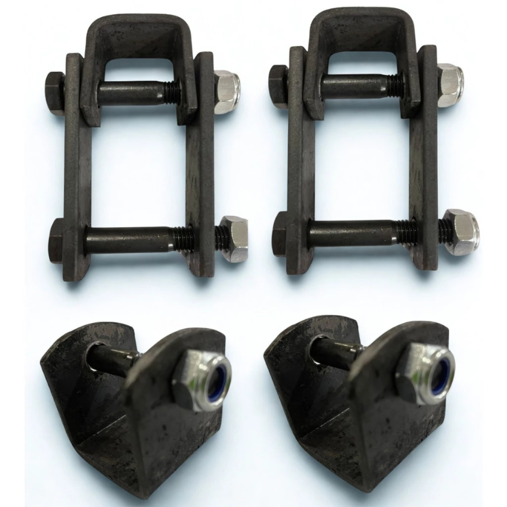 1 Kit Jumelo Reforçado 1500kg P/ Carretinha Reboque Mola 45mm