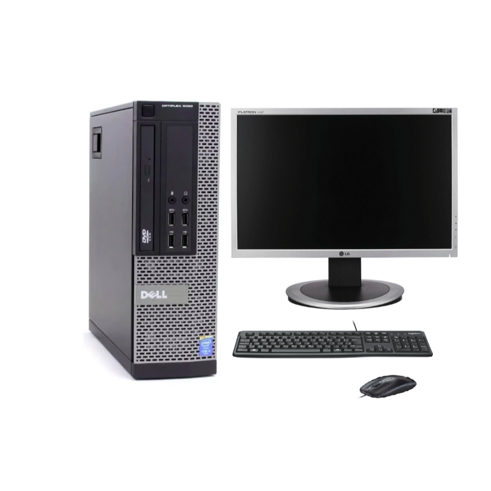 kit Pc Computador Cpu Dual Core i3 i5 i7 Memoria 4gb Monitor 16 Teclado Mouse Wi-Fi Roda Freefire gta5 fortnite Roblox