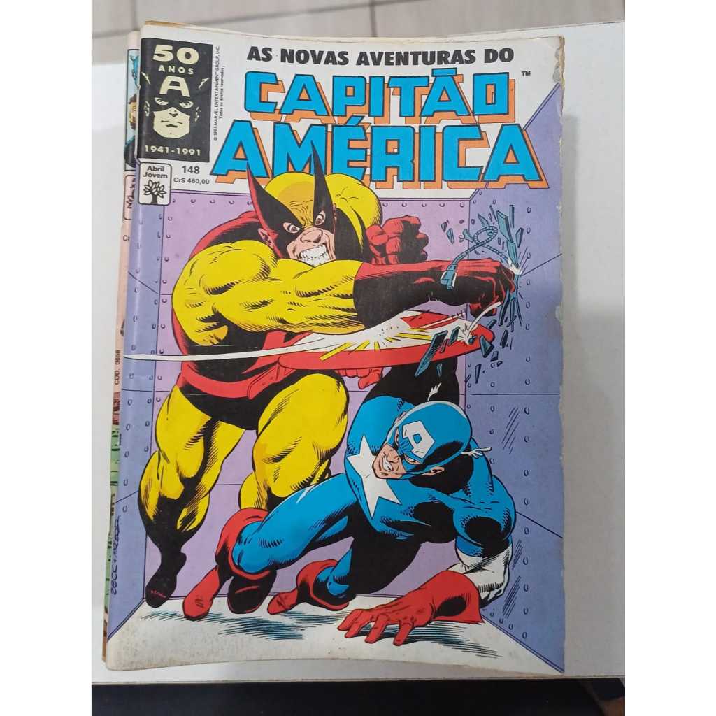 Gibis Usados Capitão América/ Gibis Marvel/ Gibis Formatinho