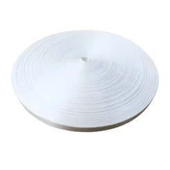 Fita Acetinada Branca 20mm x 100m para Sublimação | Ideal para Cordão de Crachá