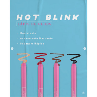 Lapis de Olhos Hot Blink  Apontavel Linha PopStar Ruby Rose HB2402 em Oferta na Shopee