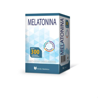 Melatonina União Química 300 Comprimidos Sabor Laranja em Oferta na Shopee
