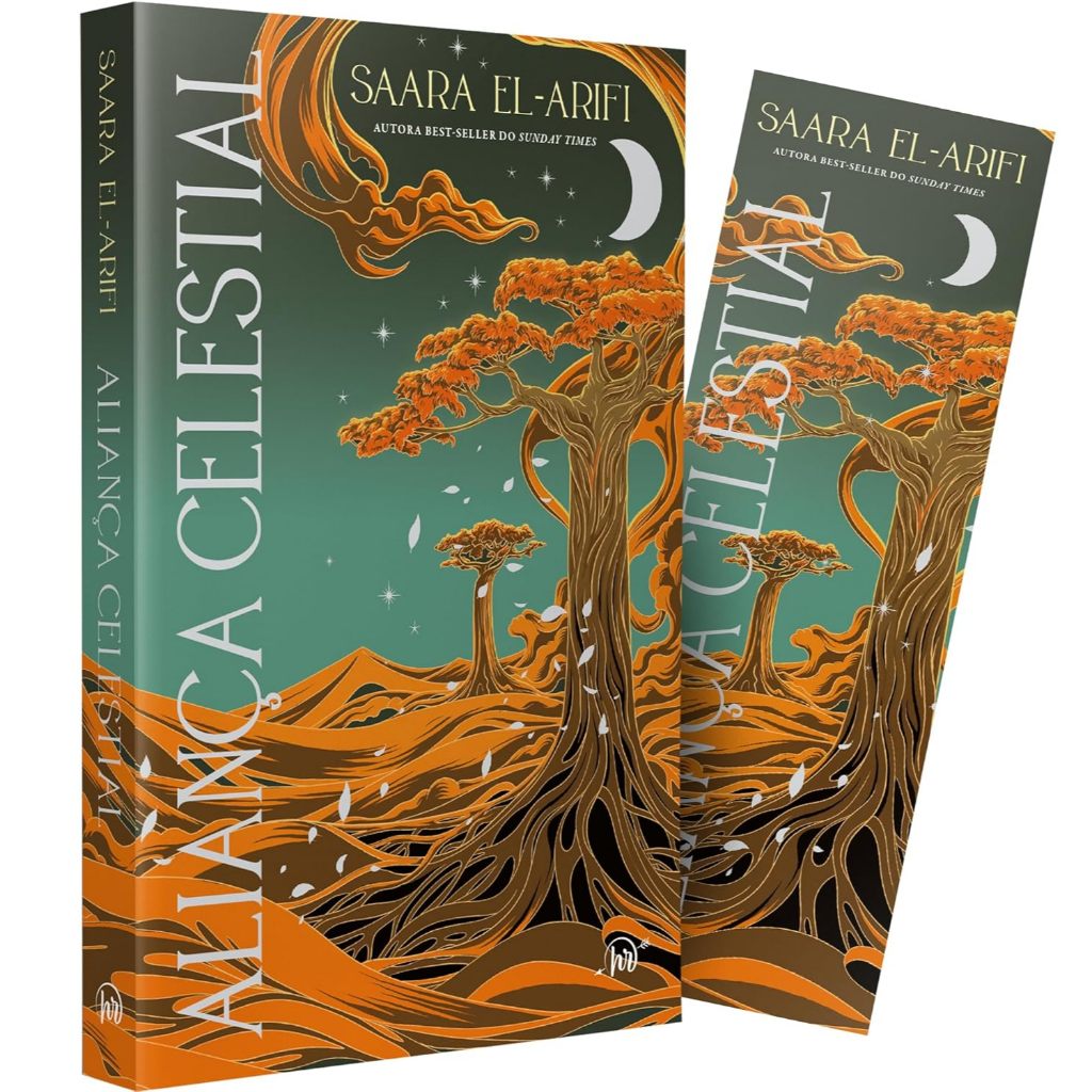 Livro com item exclusivo marcador Aliança celestial - Saara El-Arifi