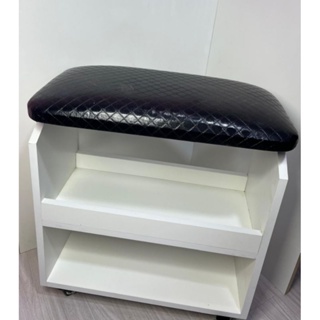 ￼Apoio Carrinho Auxiliar de Pé Perna Para Manicure Pedicure SPA c/ Prateleira S16 em Oferta na Shopee