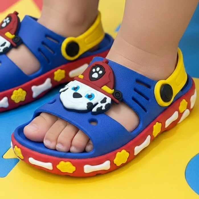 Sandália Babuche Infantil Menino Cachorrinho Criança Original em Oferta na Shopee