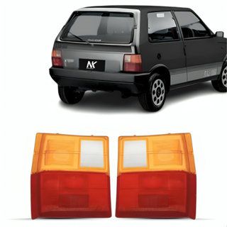PAR/UN LANTERNA TRASEIRA UNO 1984 85 86 87 á 2004 LANTERNA TRASEIRA TRICOLOR PLASTICO LADO ESQUERDO TRAZEIRA SIN em Oferta na Shopee