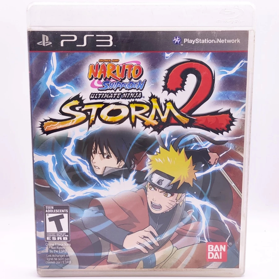 [Jogo] Naruto Shippuden: Ultimate Ninja Storm 2 - PS3 - SemiNovo - Completo C/ Manual - CIB
