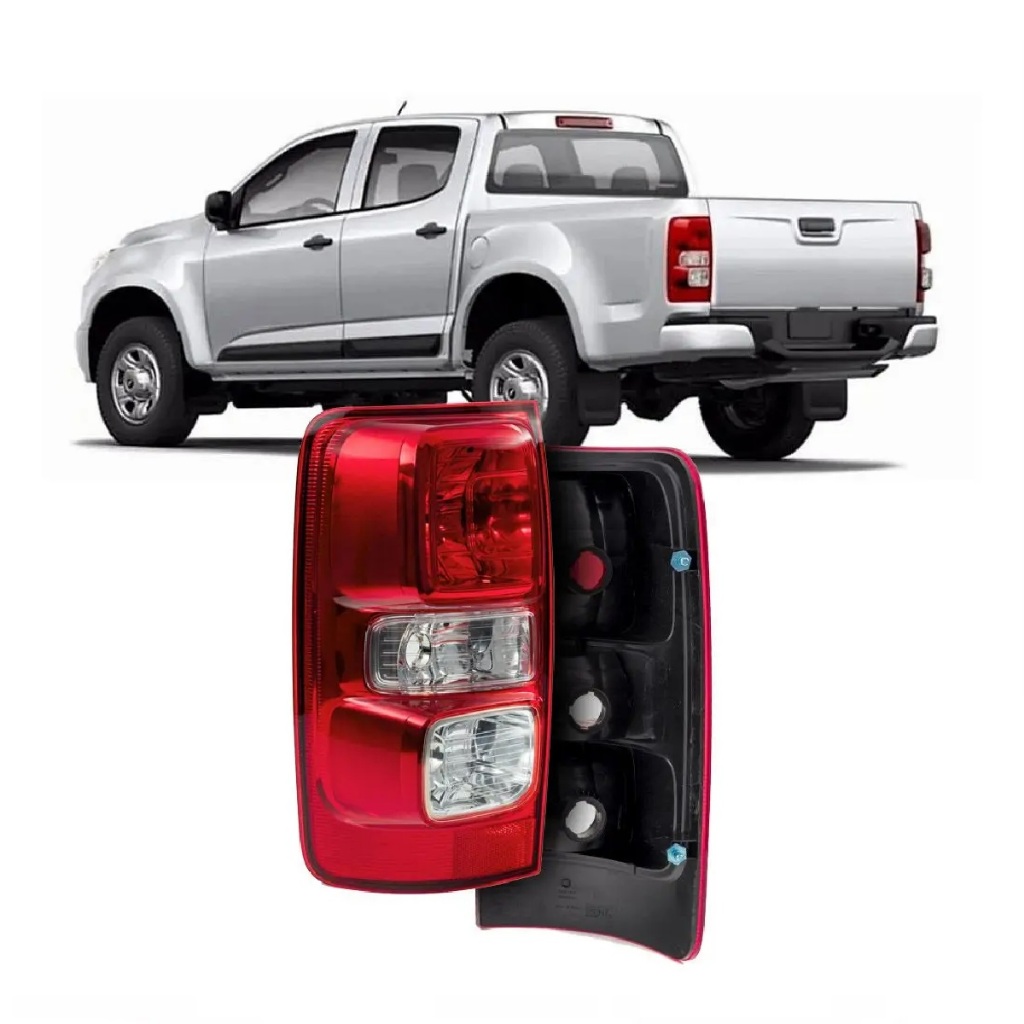Lanterna Traseira Gm S10 2012 2013 2014 2015 2016 2017 2018 2019 2020 2021 2022 Sem Led