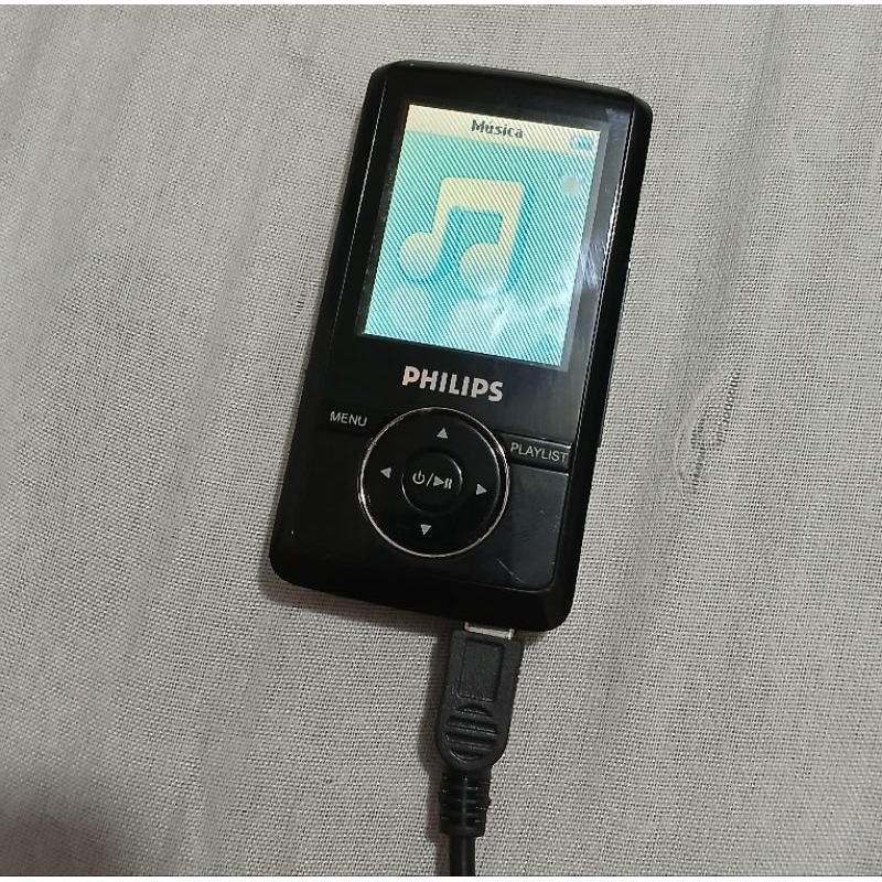 MP4 MP3 Philips Go Gear 1GB (BATERIA COM DEFEITO)