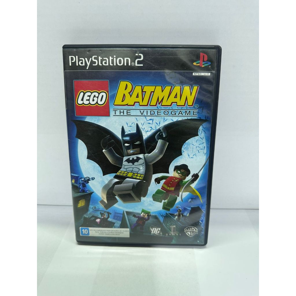 LEGO BATMAN THE VIDEOGAME PLAYSTATION 2 ORIGINAL