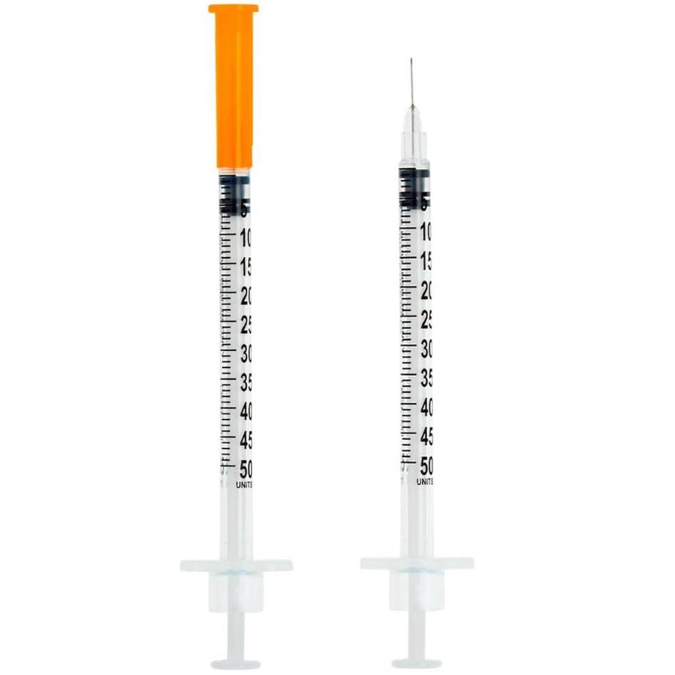 Seringa Insulina 0.5ml/50ui Agulha Ultra Fina 6,0mm x 0,25mm 31g Blister