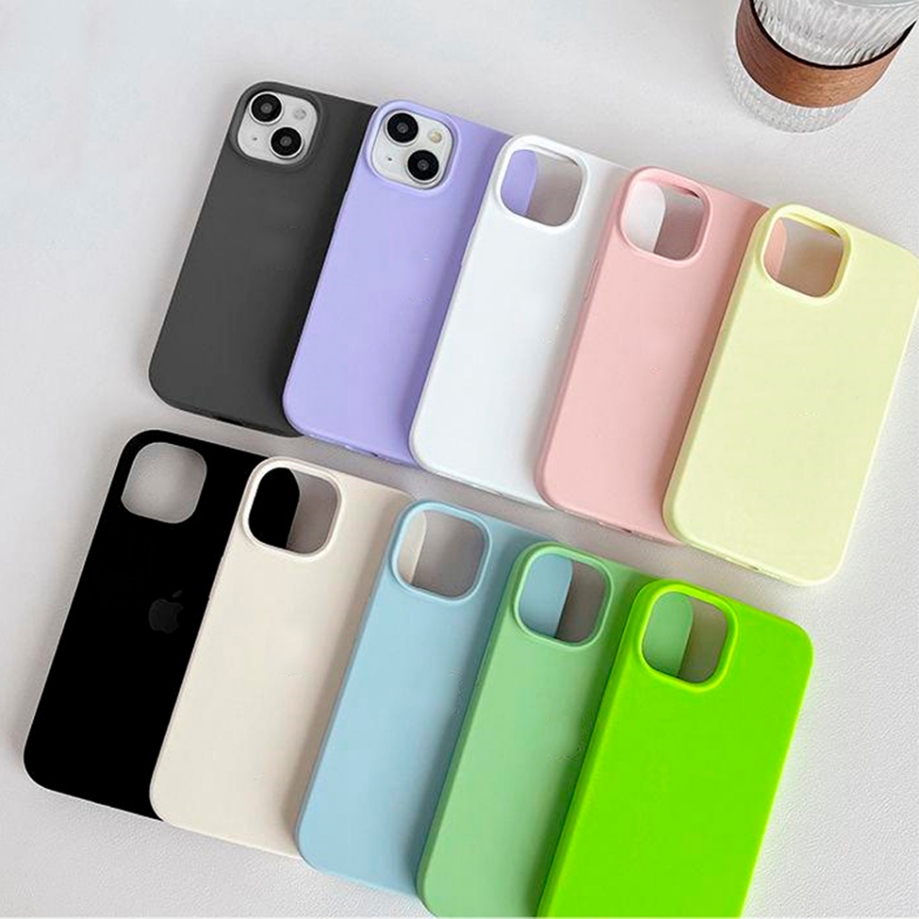 Capa Case NOVO iP15 PRO MAX aveludada Premium Silicone Macio em Oferta na Shopee